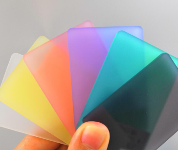 Muzli rangli akril plitalar